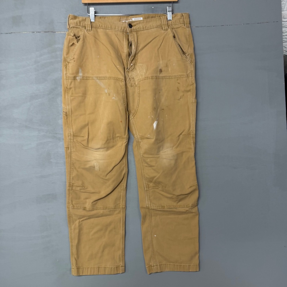 Carhartt Tan Work Pants - Picture 4 of 5
